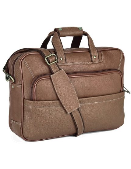Luxury Gifting Wildhorn 100% Genuine Leather 15.5 Inch Laptop Messenger Bag For Men